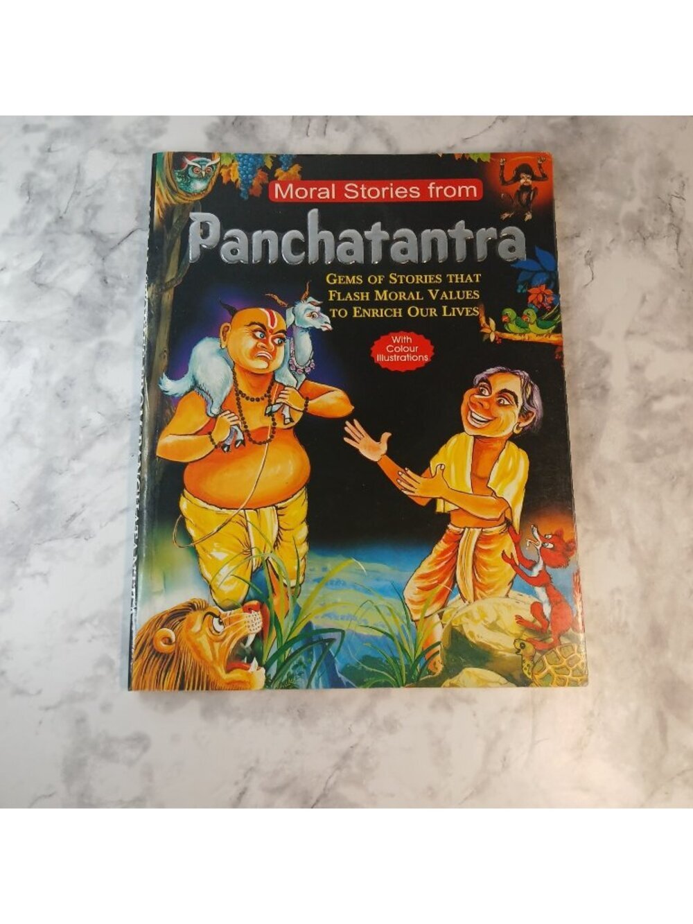 Moral Stories From Panchatantra Illustrated Children’s Book Manoj Publications